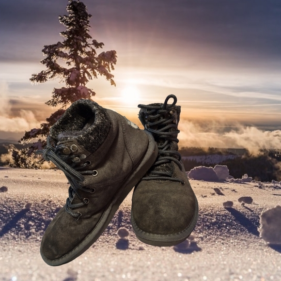 Bearpaw Marie Water Resistant Boots Gray - Picture 6 of 7